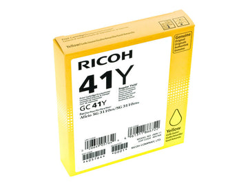 RICOH AFICIO SG3110DN GC41 SD YLD YELLOW INK 405764