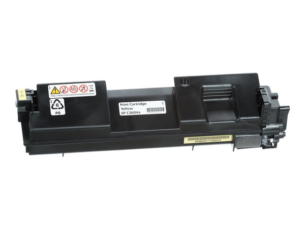 RICOH AFICIO SPC360DNW C360HA HI YELLOW TONER 408179