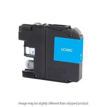 REPL BROTHER LC103 HI YLD CYAN INK RPLBRLC103C