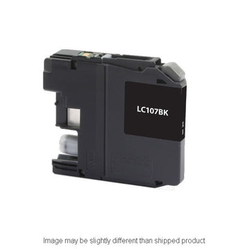 REPL BROTHER LC107 XH YLD BLACK INK RPLBRLC107BK