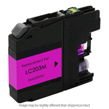 REPL BROTHER LC203 HI YLD MAGENTA INK RPLBRLC203M