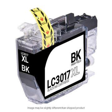 REPL BROTHER LC3017 HI YLD BLACK INK RPLBRLC3017BK