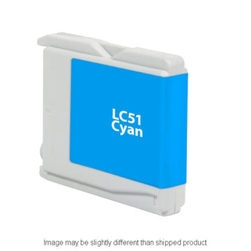 REPL BROTHER LC51 SD YLD CYAN INK RPLBRLC51C