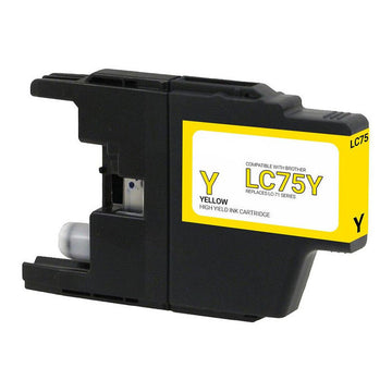 REPL BROTHER LC75 HI YLD YELLOW INK