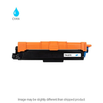 PREM REPL BROTHER TN227 HI CYAN TONER RPLBRTN227CR