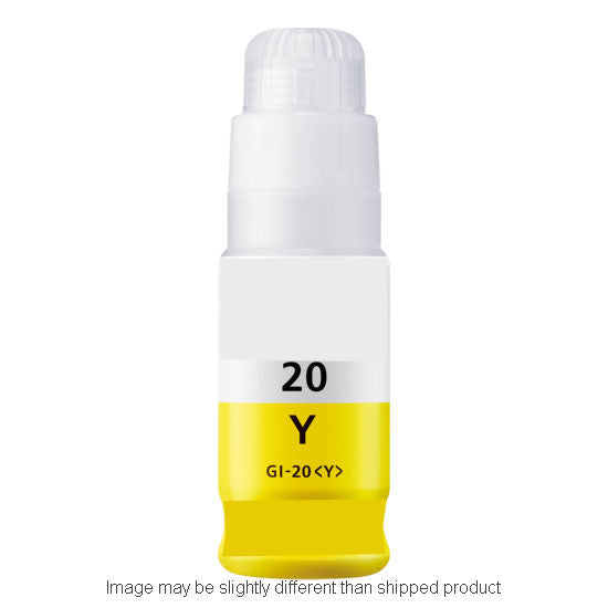REPL CANON 3396C001 GI20 HI YELLOW INK RPLCN3396C001