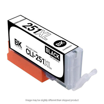 REPL CANON 6448B001 CLI251XL HI BLACK INK RPLCN6448B001