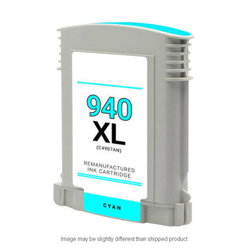 REPL HP C4907AN #940XL HI CYAN INK