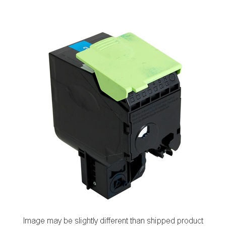 REPL LEXMARK 80C0S20 SD YLD CYAN TONER