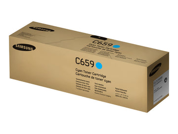 SAMSUNG CLX8640ND SD YLD CYAN TONER CLTC659S