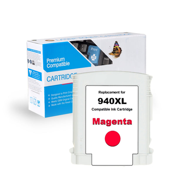 SW PREM HP OJ PRO 8000 LQ-#940XL HI MAGENTA INK SWRC4908