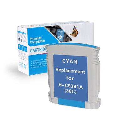 SW PREM HP OJ PRO K550 LQ-#88XL HI CYAN INK SWRC9391