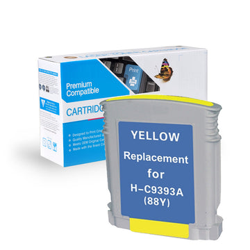 SW PREM HP OJ PRO K550 LQ-#88XL HI YELLOW INK SWRC9393