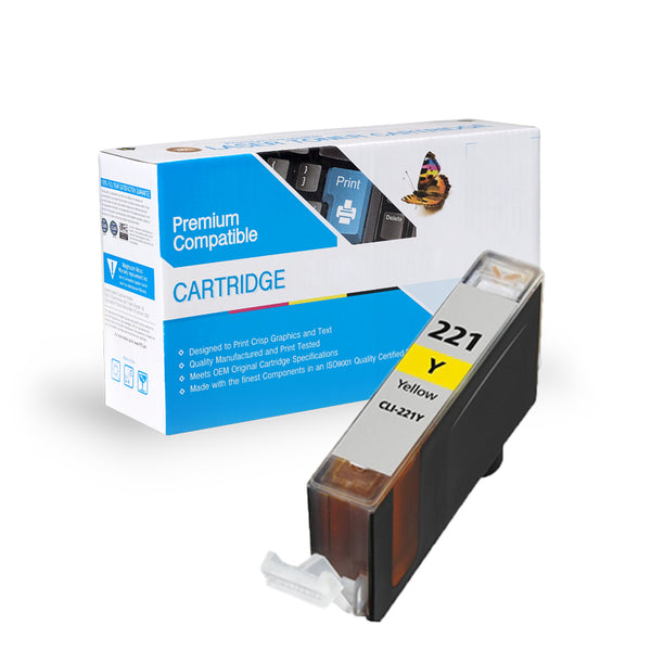 SW PREM CNM MP980 LQ-CLI221 SD YELLOW INK SWRCLI221Y