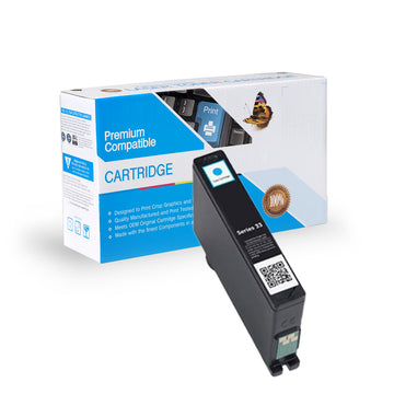 SW PREM DELL 331-7378 LQ-#31/32/33 XH CYAN INK SWRD33C