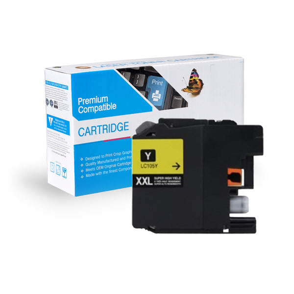 SW PREM BRT MFC-J4410DW LQ-XH YLD YELLOW INK SWRLC105Y