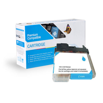 SW PREM BRT MFC-6490CW LQ-HI YLD CYAN INK SWRLC65C