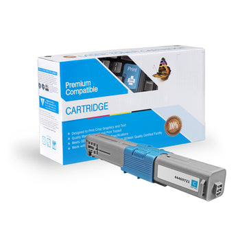 SW PREM OKI 44469721 LQ-HI YLD CYAN TONER SWROC530C