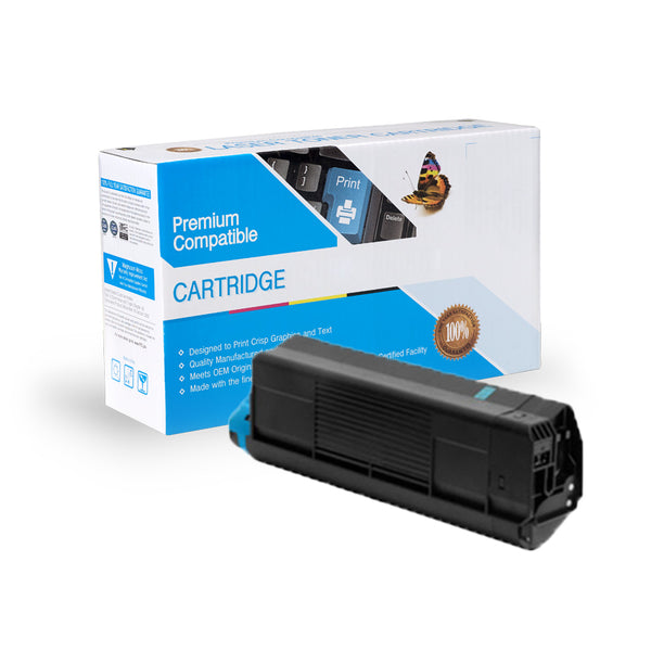 SW PREM OKI 44315303 LQ-SD YLD CYAN TONER SWROC610C