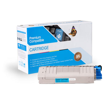 SW PREM OKI 44318603 LQ-SD YLD CYAN TONER SWROC711C