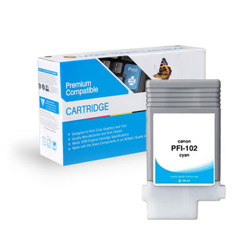 SW PREM CNM IPF500 LQ-PFI102 SD CYAN INK SWRPFI102C