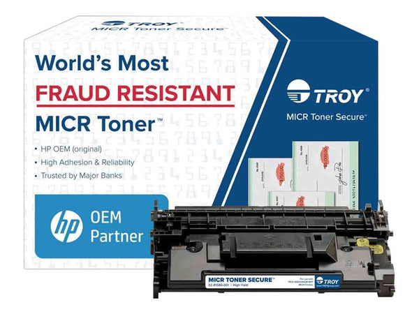 TROY/HP LASERJET M404N HI SECURE MICR TONER TRS02-CF258X-001