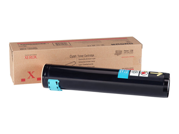 XEROX PHASER 7750 SD YLD CYAN TONER 106R00653