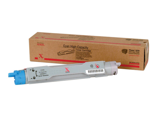 XEROX PHASER 6250 HI YLD CYAN TONER 106R00672