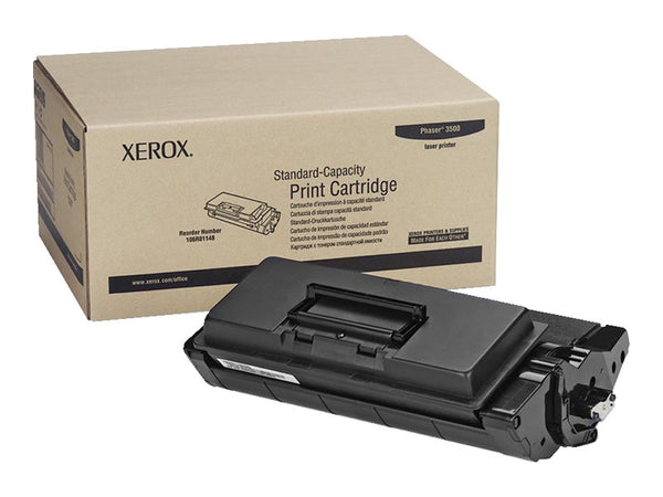 XEROX PHASER 3500 SD YLD BLACK TONER 106R01148