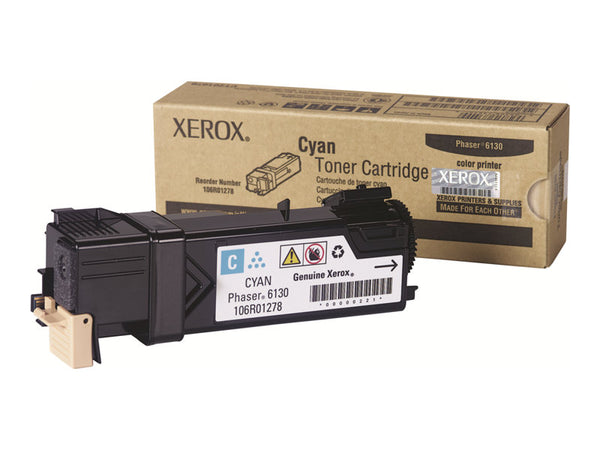 XEROX PHASER 6130 SD YLD CYAN TONER 106R01278