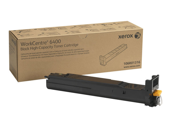 XEROX WORKCENTRE 6400 HI YLD BLACK TONER 106R01316