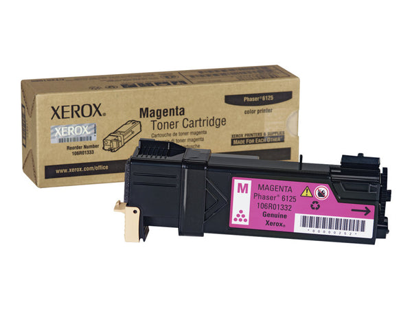 XEROX PHASER 6125 SD YLD MAGENTA TONER 106R01332