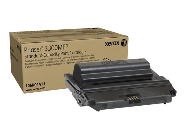 XEROX PHASER 3300 SD YLD BLACK TONER 106R01411