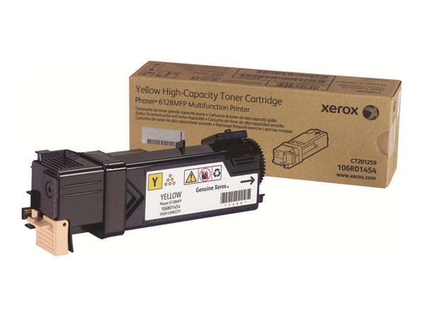 XEROX PHASER 6128 SD YLD YELLOW TONER 106R01454