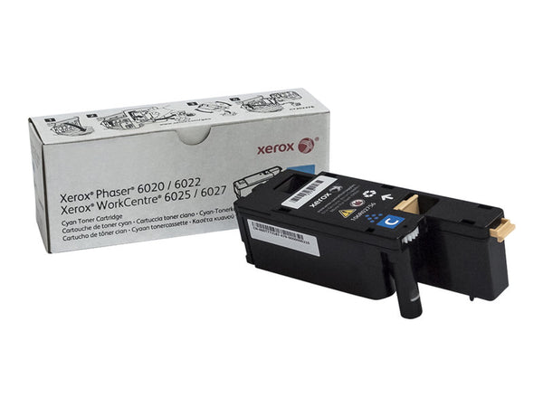 XEROX PHASER 6022 SD YLD CYAN TONER 106R02756