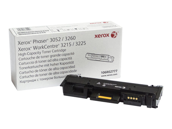 XEROX PHASER 3260 HI YLD BLACK TONER 106R02777